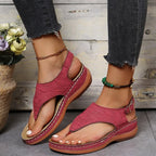 Ankle Strap Thong Sandals