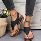 Ankle Strap Thong Sandals