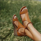 Ankle Strap Wedge Sandals