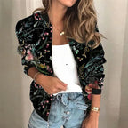 Printed Bomber Jacket