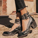 Patent Leather Ankle Boots