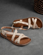 Strappy Flat Sandals