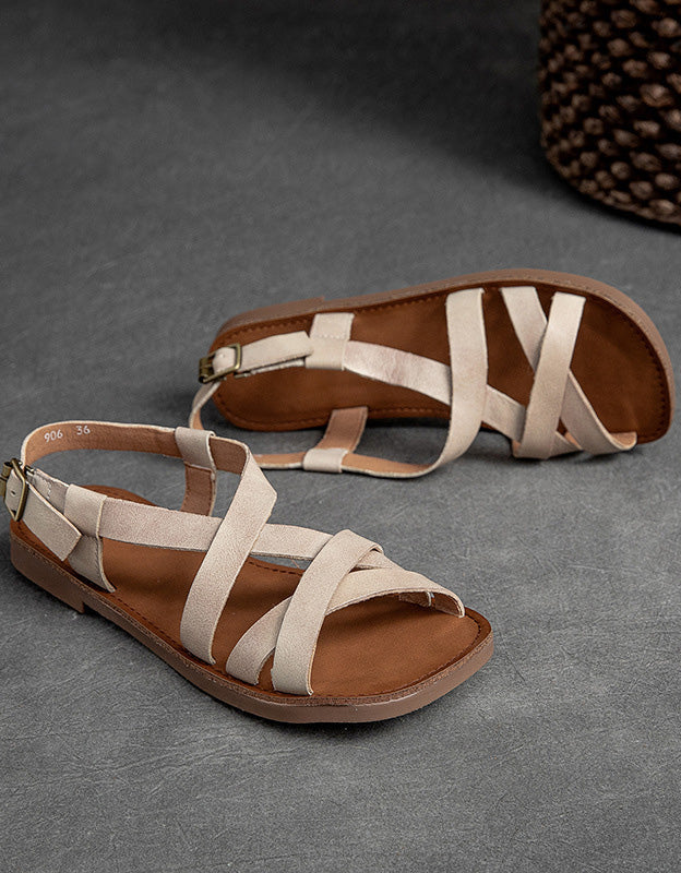 Strappy Flat Sandals