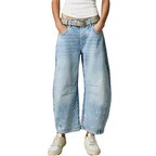Relaxed tapered cargo jeans