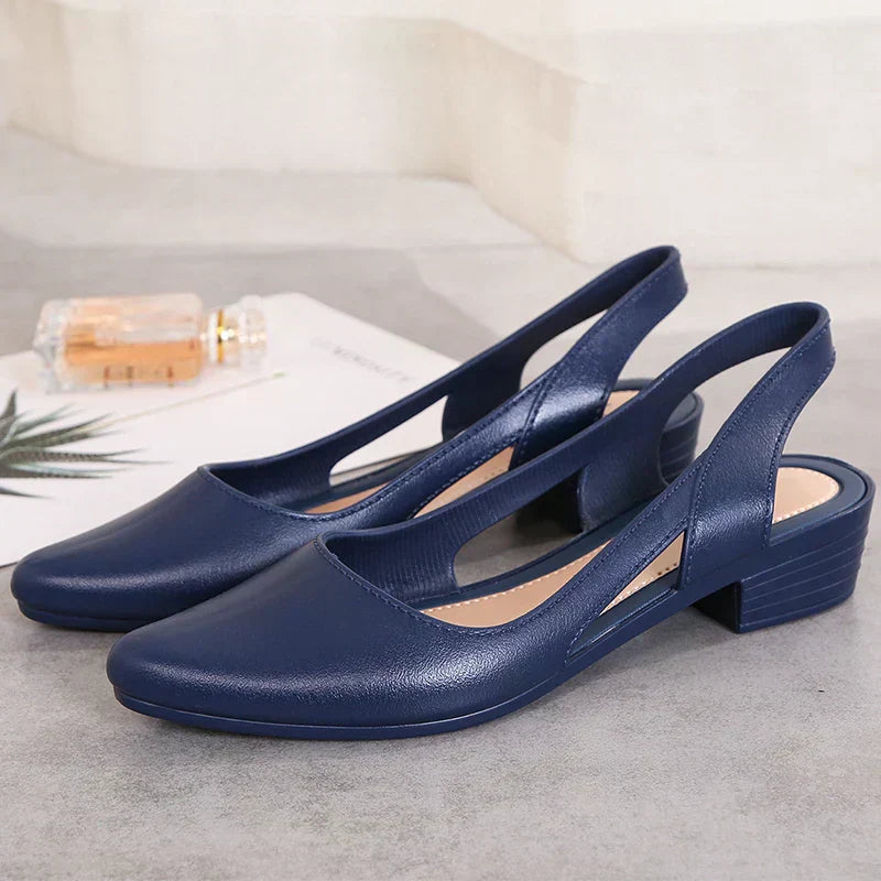 Elegant slingback flats