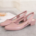 Elegant slingback flats