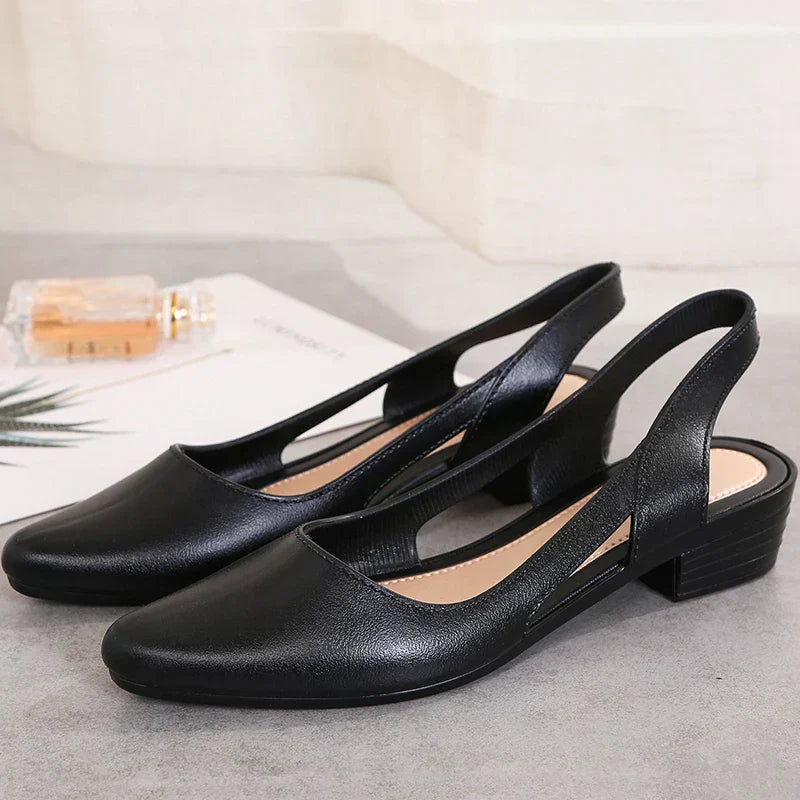 Elegant slingback flats