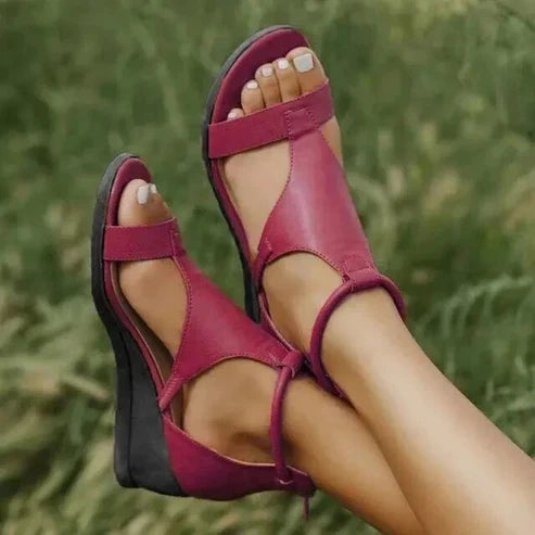 Ankle Strap Wedge Sandals