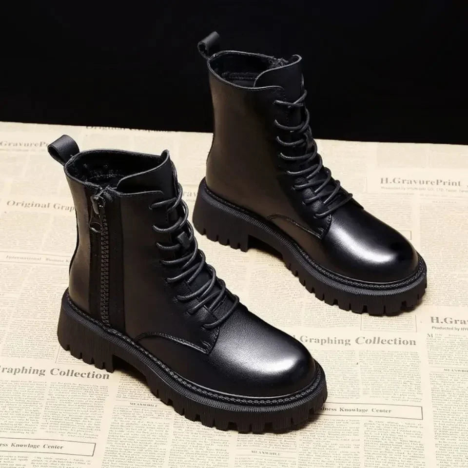 Platform Combat Boots