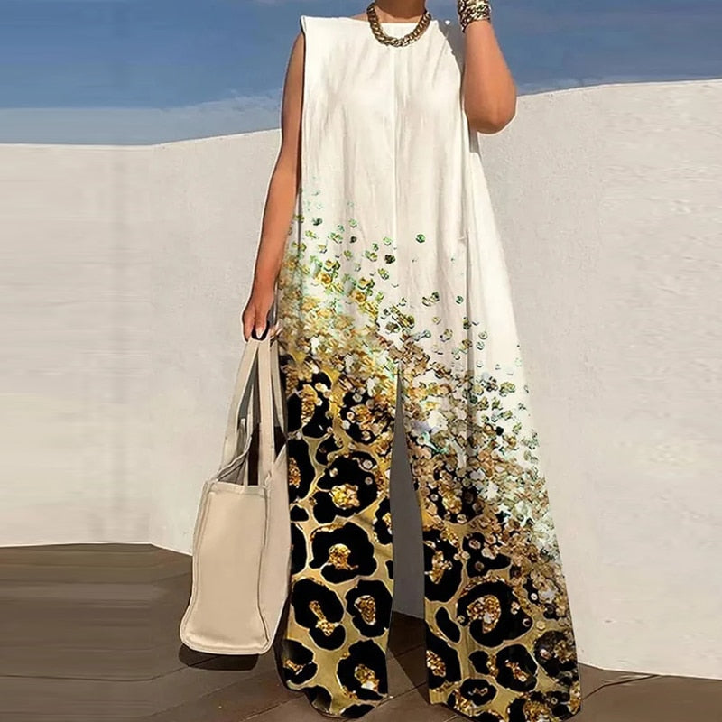 Playful and lightweight jumpsuit