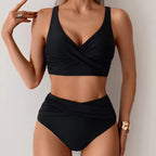 Wrap Front High Waist Bikini