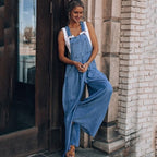 Denim overall for women