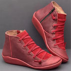 Lace-Up Ankle Boots