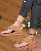 Ankle Strap Thong Sandals