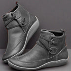 Lace-Up Ankle Boots