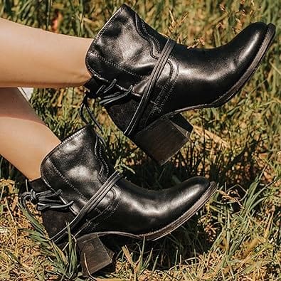 Buckle Strap Heeled Boots