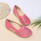Perforated Slip-On Flats